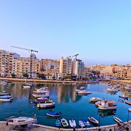 Modern Apartment In St Julian'S Malta, With Breathtaking Views Of Spinola Bay Сент Джулианс Экстерьер фото